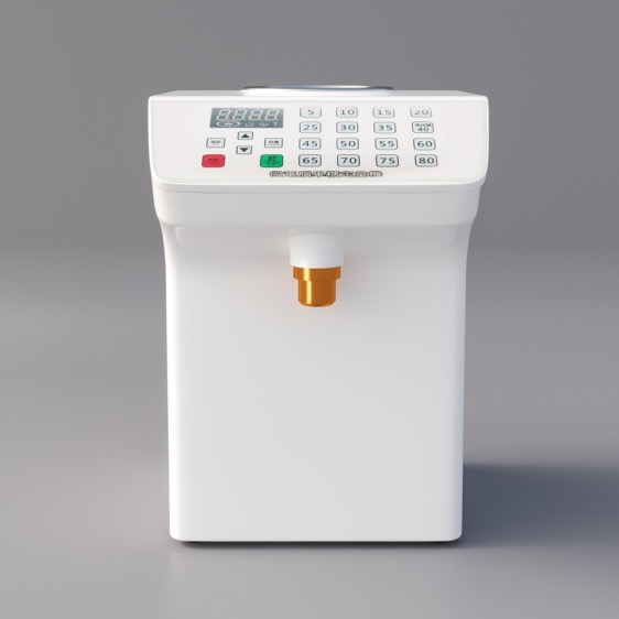 Cane Sugar Syrup Dispenser Machine TG-016C (White) - 400W/110V/60Hz 8.5L