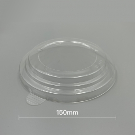 PET Clear Anti-Fog Lid (DM150mm) Fit 16/26/35 oz. - 300/Case